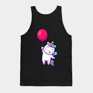 Unicorn Helium Balloon Tank Top